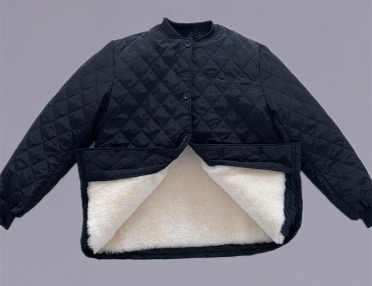 花花公子高档中老年羊剪绒皮毛一体羊毛棉袄真羊皮内胆男款棉衣抗风