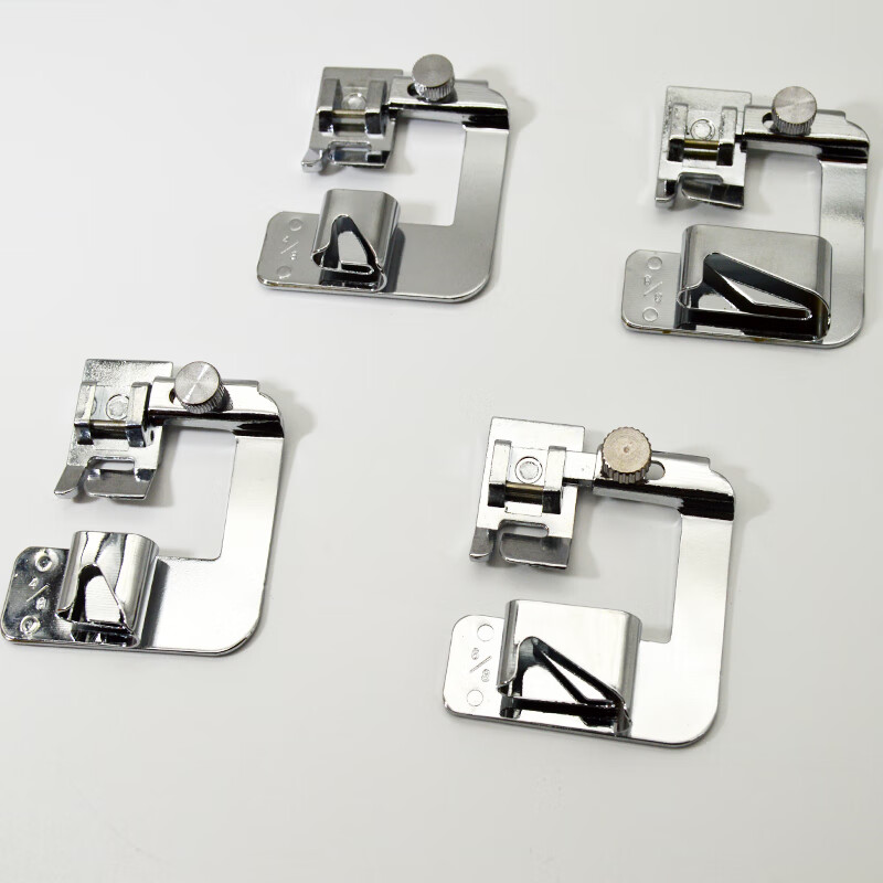 压脚胜家兄弟飞跃重机蝴蝶金属包边卷边器 老式缝纫机用 装压脚【图片