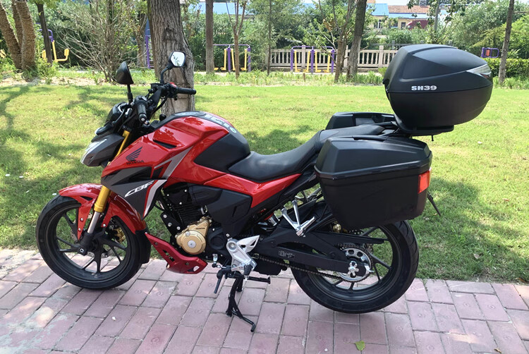 21款-22年新本田暴锋眼cb190r边箱尾箱cbf190r侧箱尾架快拆三箱国三国