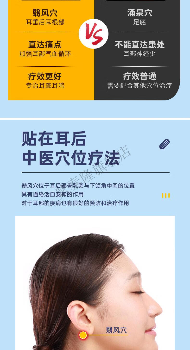 耳康耳康贴耳鸣神经性耳鸣王非穴位贴耳嗡耳闷脑箹神器贴 一盒装体验