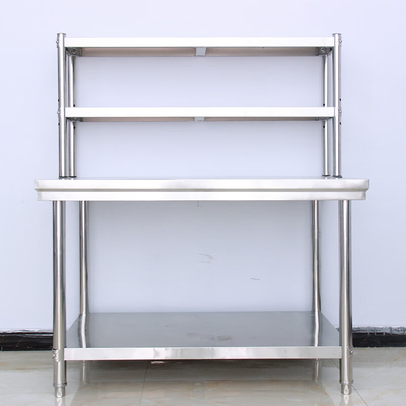 货架冰柜上台面置物不锈钢厨房商用架子冰箱饭店冷柜用品后厨保鲜