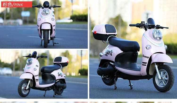 小龟王电动车48v60v72v小绵羊电动摩托车自行车电瓶车双人踏板车电动