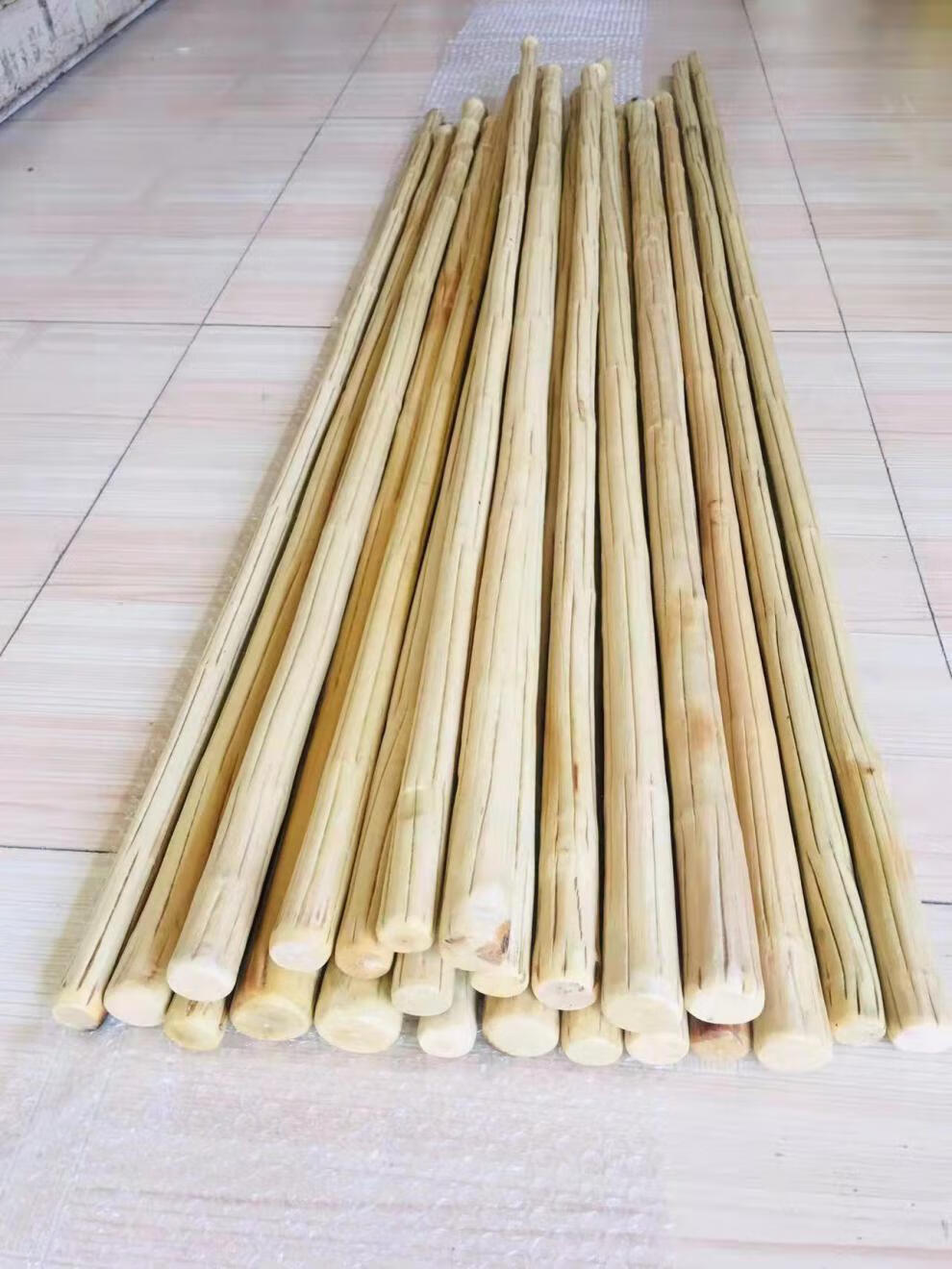 六道木鞭杆 五台山降龙木六道木九道武术棍鞭杆十三把登山杖原木干料