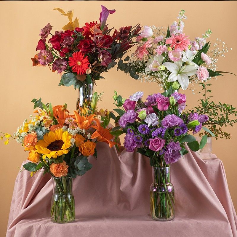 鲜花每周一花 【每周鲜花】随机混搭鲜花花束真花水养玫瑰鲜花云南