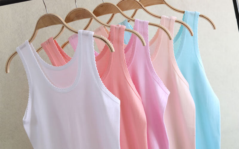 中老年女士棉质背心妈妈无袖汗衫加大码内衣背心纯棉跨栏白色粉色xl