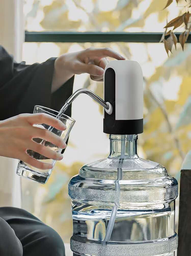桶装水抽水器家用饮水机矿泉纯净水桶按压大桶吸水电动压水出水器抽水