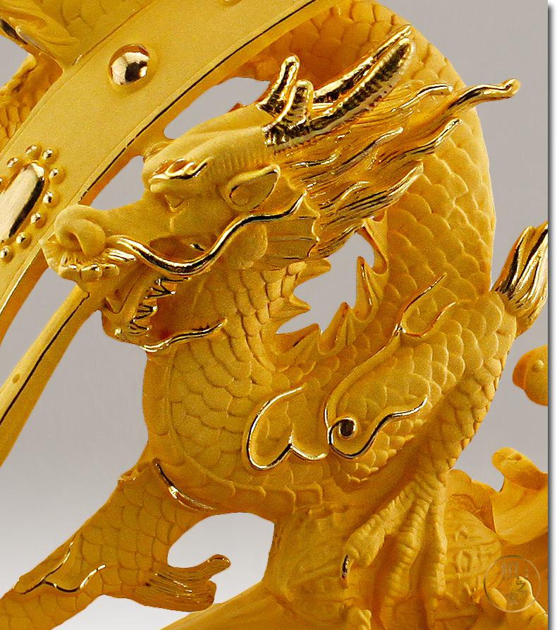 金龙摆件 商务送礼开业卧室软装长辈前台摆件办公室 大如意金龙【图片