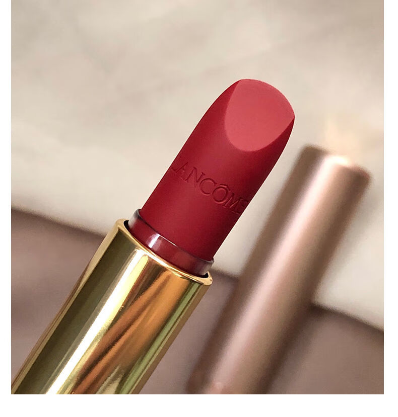 《专营店正品》现货兰蔻196红丝绒口红哑光菁纯粉金管888唇膏525正品