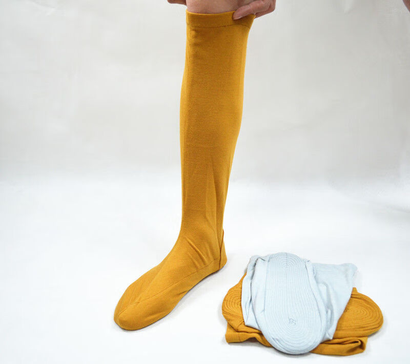 出家人僧袜相牌善之缘同款袜子棉袜传统僧袜男袜女袜土黄36