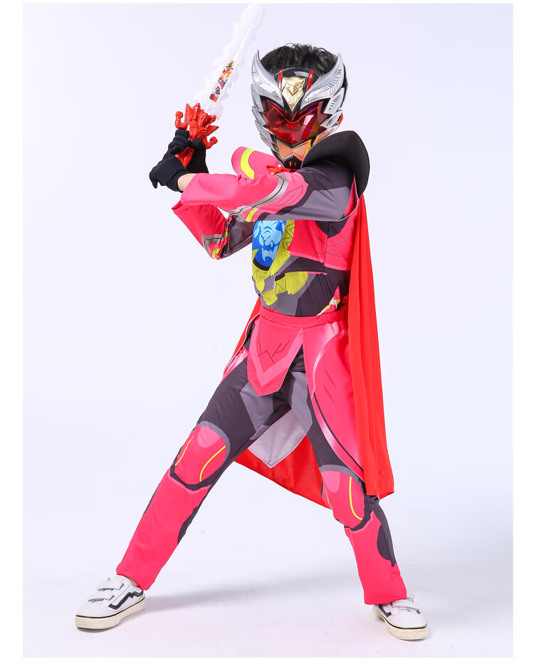 神兽金刚六合体套装神兽金刚4衣服铠甲勇士表演服装神兽绿色衣服130