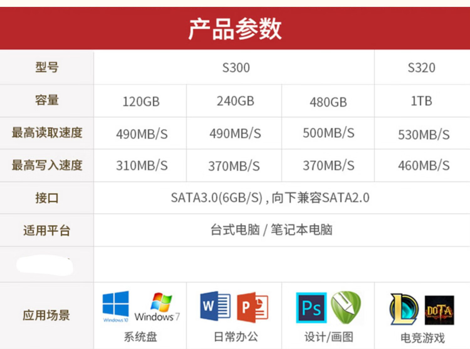 金泰克s300参数图片