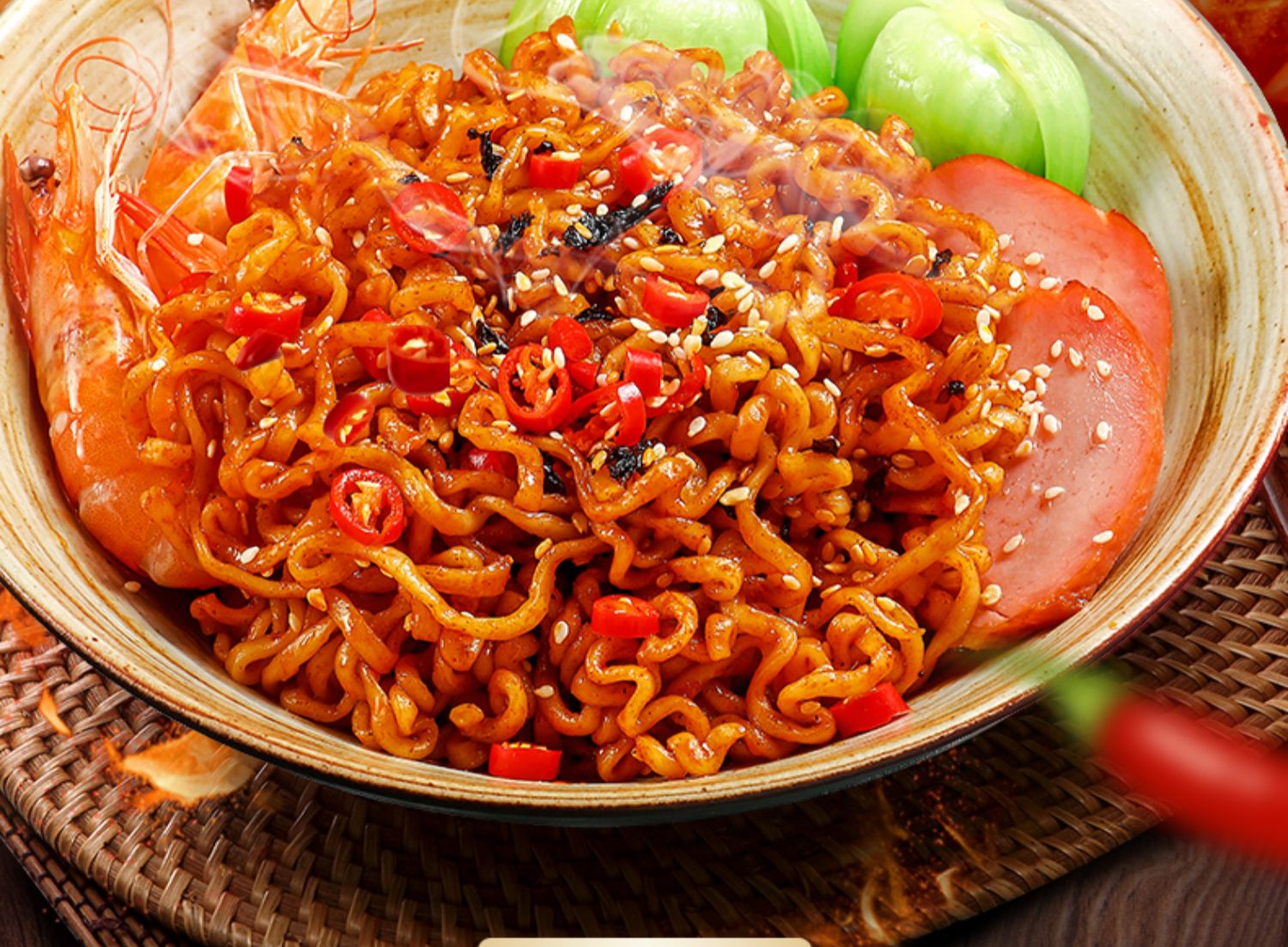 康师傅火鸡面方便面大辣娇小龙虾拌面泡面整箱速食官方旗舰店官网 速