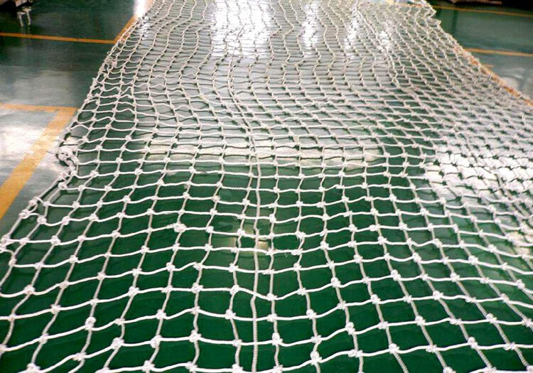 3米x6米建筑安防坠网尼龙工地儿童防护网阻燃网绳攀爬网 vieruodis 3