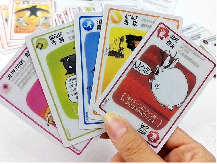 拆弹猫桌游爆炸小猫桌游卡牌猫咪爆炸猫中文版成人轻松休闲聚会全套