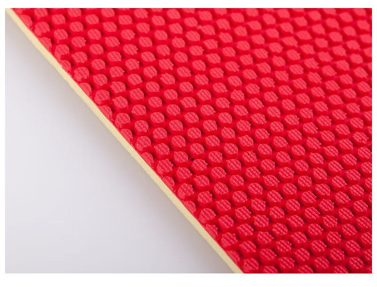 勋月80240正胶套胶海绵刘国梁用正胶乒乓球胶皮颗粒802单胶皮红色