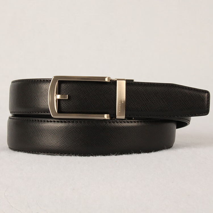 清仓准新日单山本宽斋男款自动扣牛皮皮带kansaiyamamoto简约真皮腰带