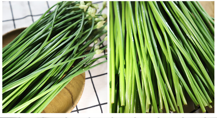 源外园新鲜韭菜苔韭菜杆韭花新鲜蔬菜农家自种500g*2【图片 价格 品牌