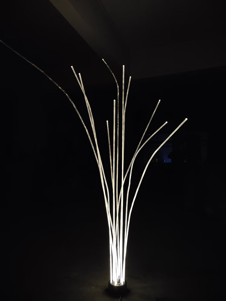 led光纤芦苇灯户外水景观草坪灯导光亚克力发光仿真光纤维地灯 d款单