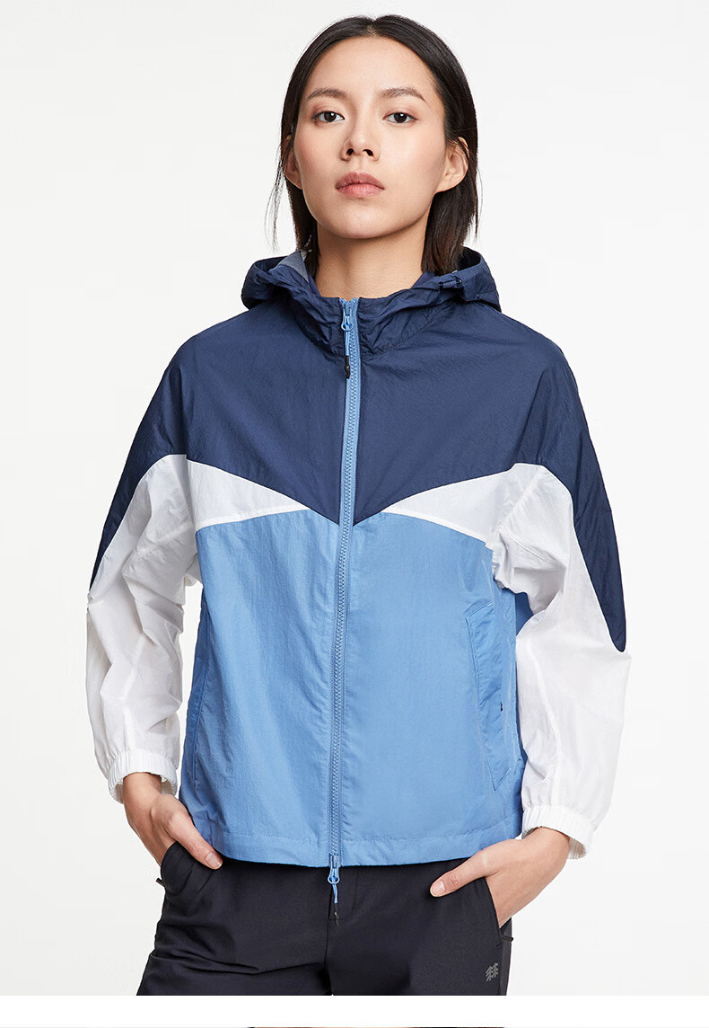 kolon sport/可隆户外防晒衣 女子春夏轻薄外套上装抗uv遮阳可收纳轻