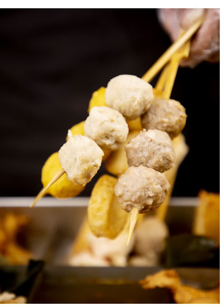 立圆关东煮食材商用大包装5斤甜不辣北极翅鱼芙蓉鱼籽福袋火锅串黄金