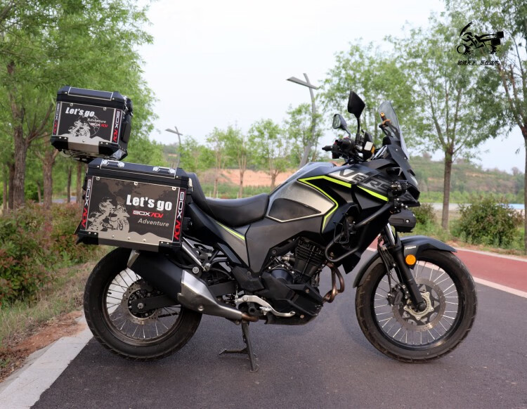 适用boxadv川崎异兽x300摩托车改装铝合金三箱边箱尾箱配件改装单独尾