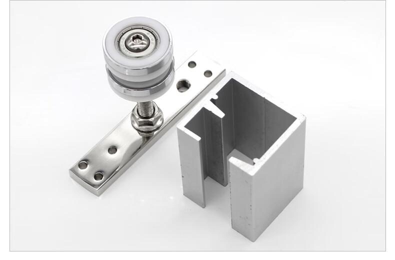 隔断折叠门吊轨实木门酒店拉门滑轨万向可转弯重型轨道 1号吊轨【图片