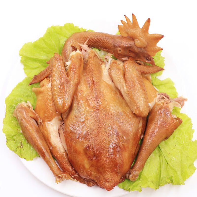 乡盛麻辣鸡德州乡盛牌五香鸡整箱价特产真空烧鸡扒鸡熟食开袋即食600