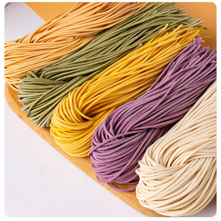 食尚烩五谷面蔬菜面胡萝卜南瓜五彩果蔬面条粗粮面半干鲜面条aa 4袋