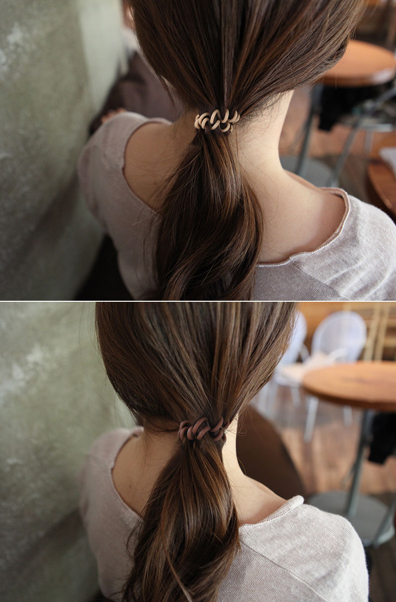 韩国电话线发圈扎头发成人无痕头绳网红韩版发绳皮套女橡皮