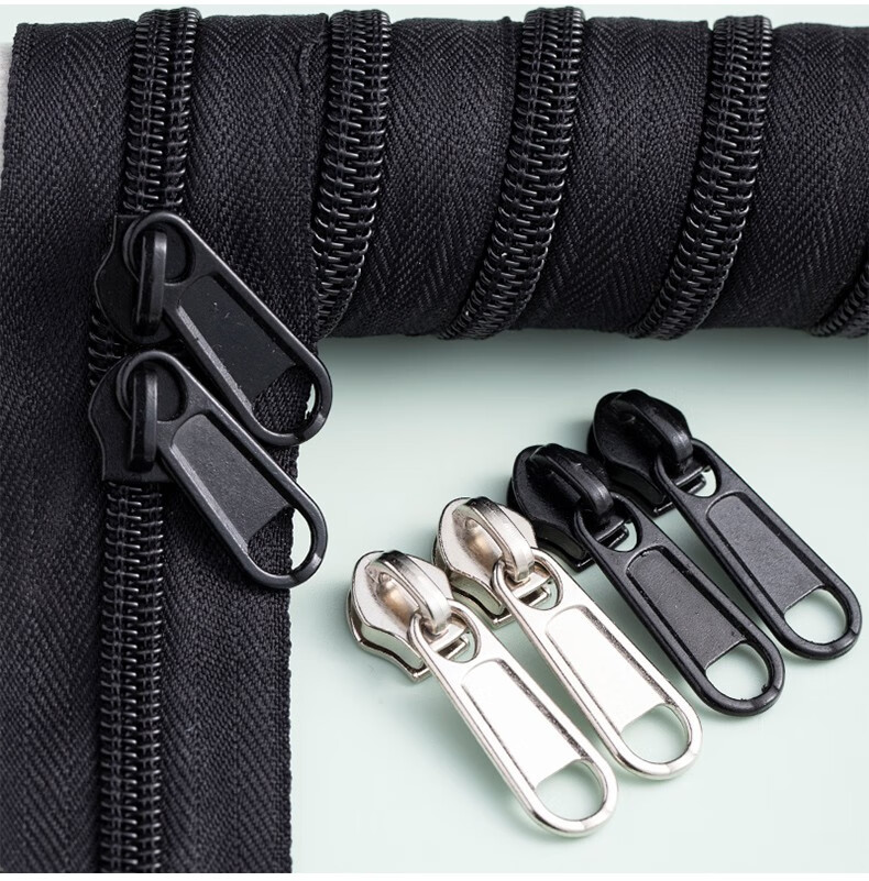 包包拉链配件行李箱书包背包长拉锁条更换维修被套被罩专用拉链头5号