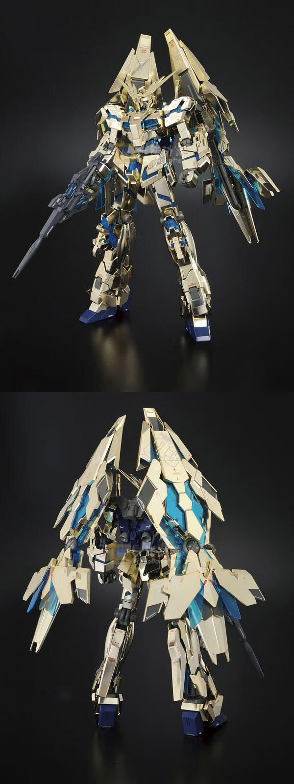 万代(bandai)hg神龙高达万代高达泽塔顺丰新品6642mg菲尼克斯电镀