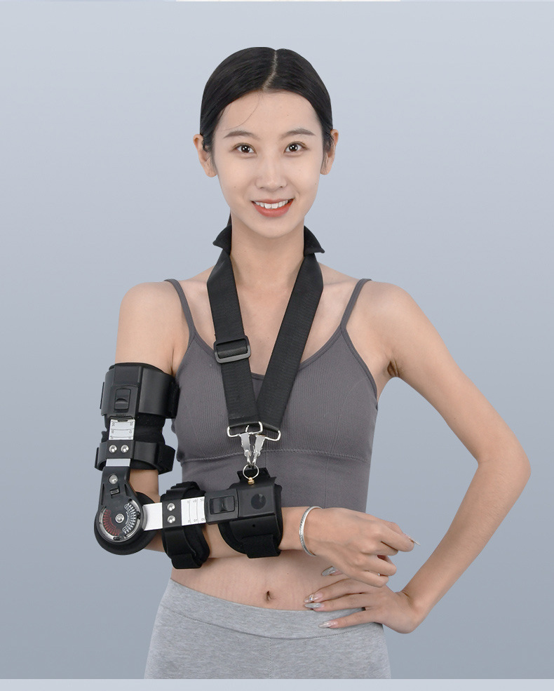 手臂上肢扭伤固定夹板康复护具护手腕手肘支架 加固款右侧 均码(顺丰