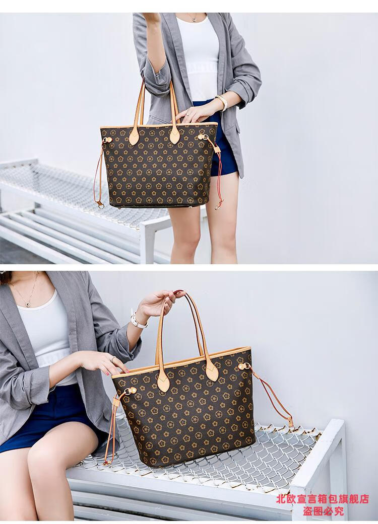 香港北欧宣言奢侈品lv包包女包单肩包新款头层牛皮时尚百搭休闲高