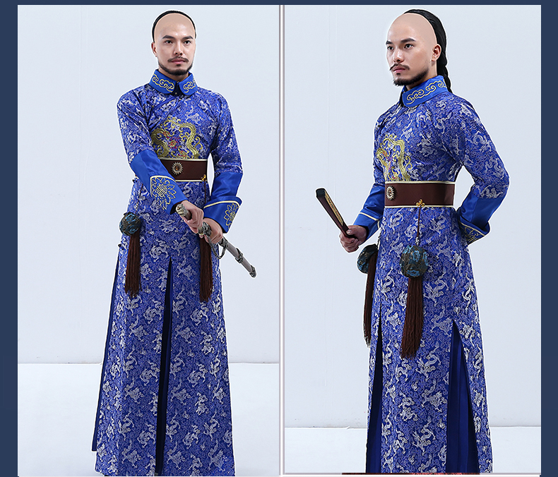 皇帝龙袍皇上服饰清朝皇帝皇后装龙袍影视剧同款四爷表演装清代四阿哥