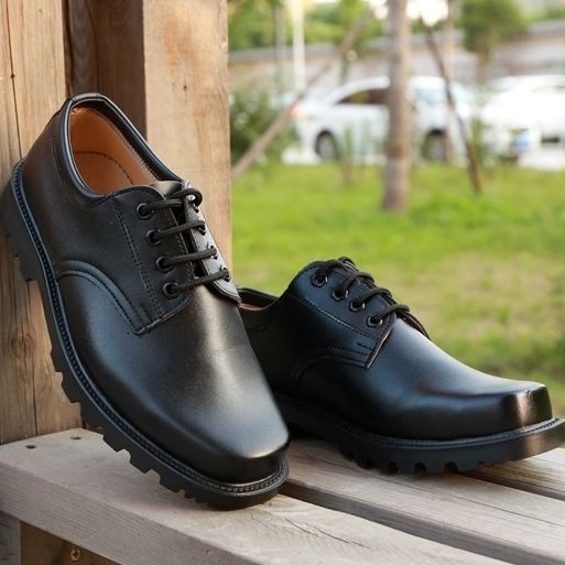 初梵格(chufange)皮鞋军勾男士皮鞋大头皮鞋劳保鞋 钢头款 38