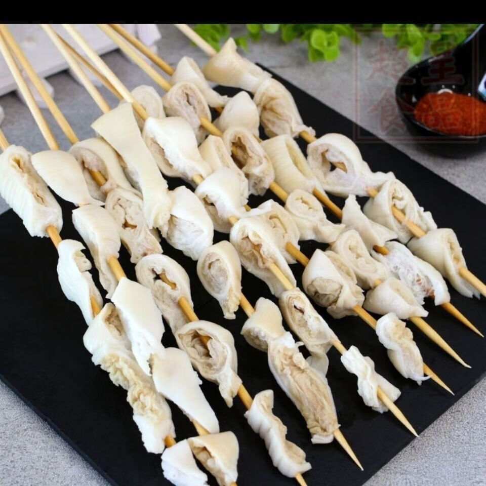 新鲜猪花肠脆肠生肠花肠猪半熟花肠一斤