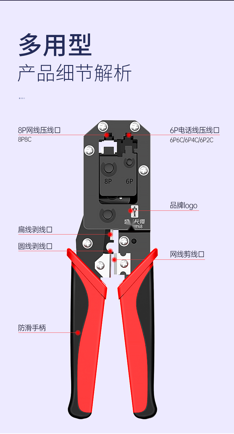 卡线钳怎么用图片