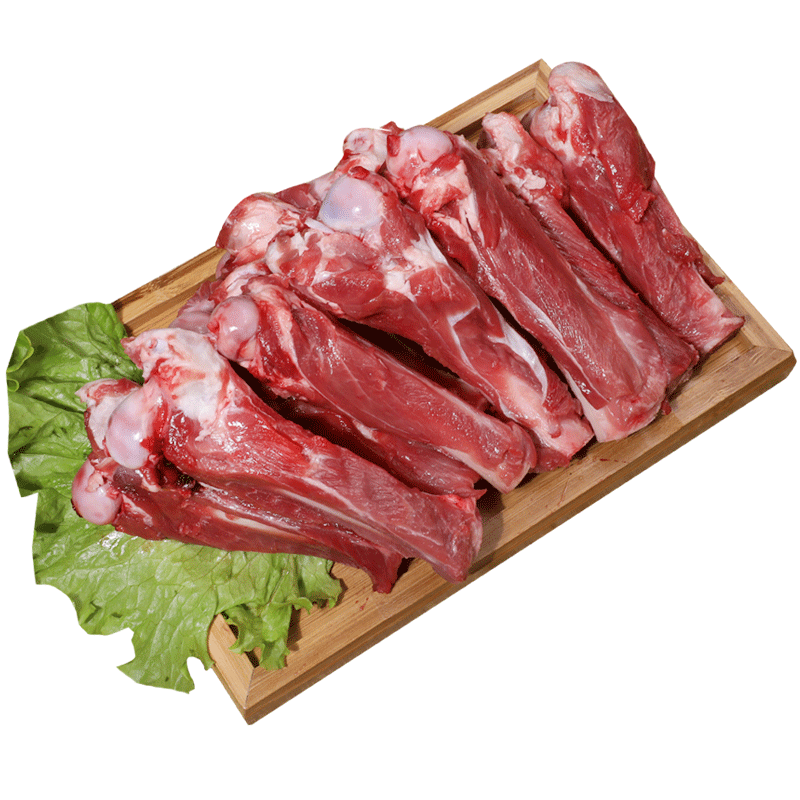 棠鲜生 新鲜羊棒骨5斤带肉羊腿骨内蒙古羊肉现杀羊筒骨腿吸骨髓煲汤