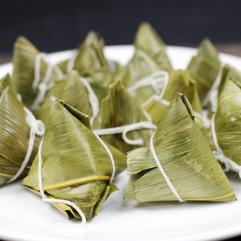 端午节迷你小粽子饭店速冻白糯米一口粽原味没有馅清水棕酒店食材