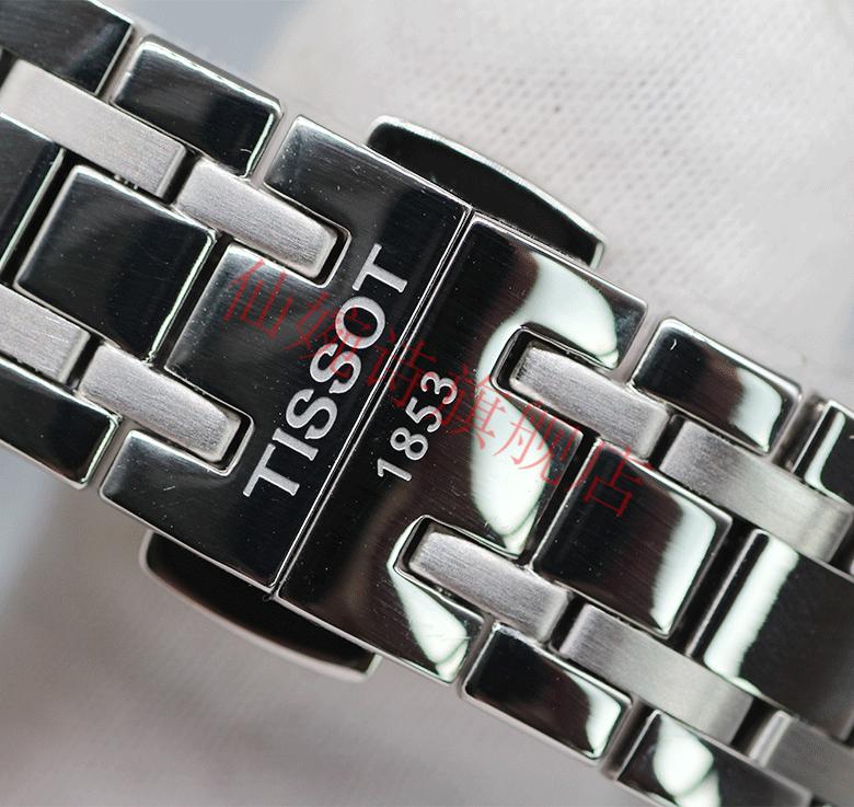 新款天梭杜鲁尔t099钢带男女t099407a系列t099207a精钢手表带表链
