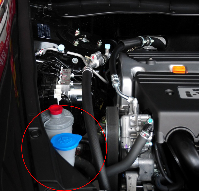 适用本田八九代思域飞度锋范雅阁奥德赛crv雨刮喷水壶盖副水箱盖 08