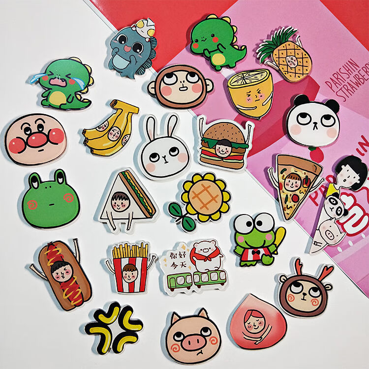 胸针新款女可日系10个卡通徽章ins情侣别针潮个性定制儿童配饰情人节