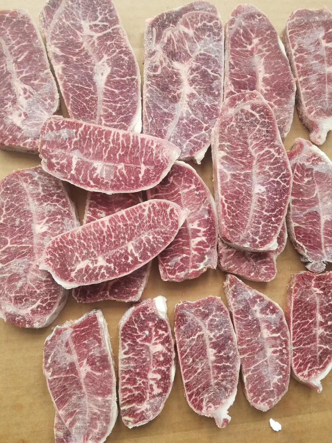 【顺丰速运】加拿大93厂安格斯 m3 谷饲200天板腱牡蛎肉小排1000g包