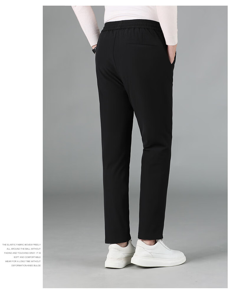 YAYA 90% Goose down Pants, Winter Thermal Leggings for Men And Women, Couples Matching Style, Warm Thick Fleece-Lined Pants, Tapered Men's Trousers 28