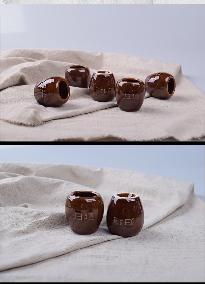 鱼跃(yuwell)同款额头部专用小陶瓷火罐中医拔额头的小罐子头部脖子