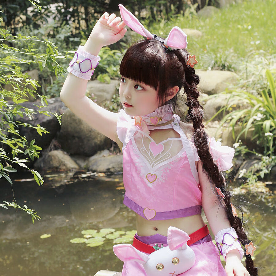 现货斗罗大陆五年之约唐三cos假发蓝色辫子cosplay服装女小舞定制