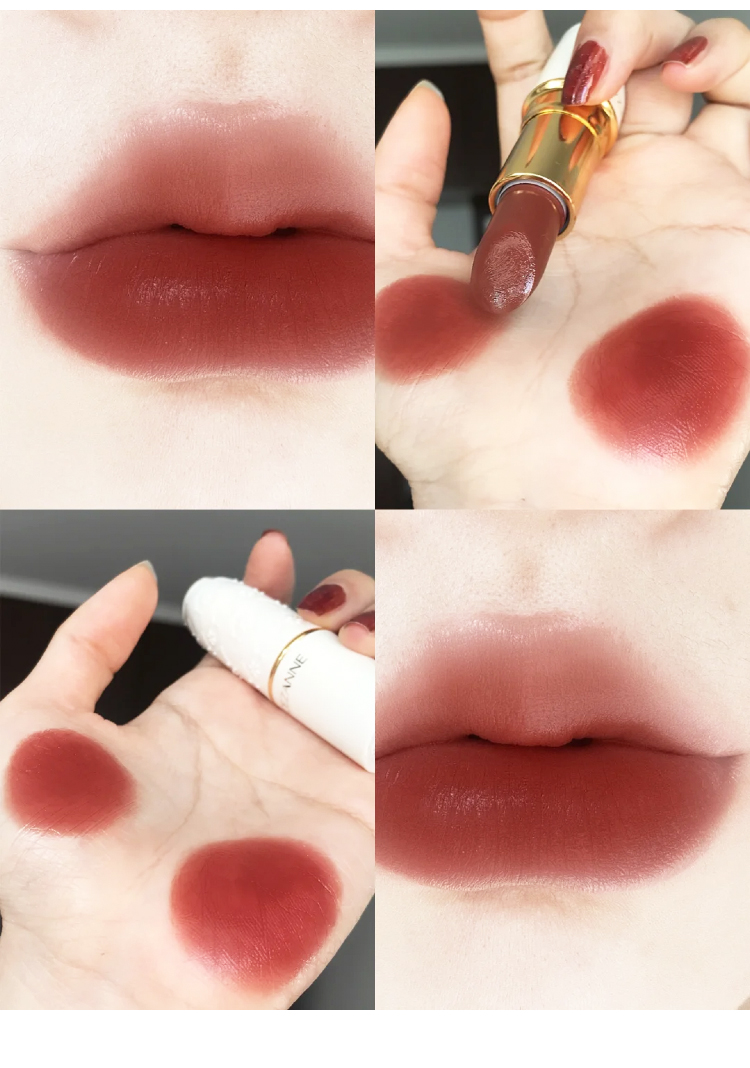 cezanne倩丽口红101肉桂冰奶茶色乌龙蜜桃色杏粉色女学生款显白送女友