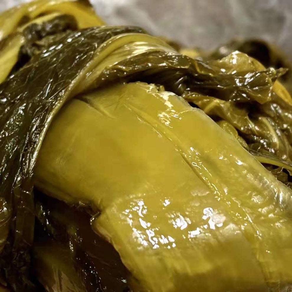 漳州平和芦溪酸菜咸菜农家咸菜芥菜泡菜酸芥菜老坛酸菜下饭菜 5包500