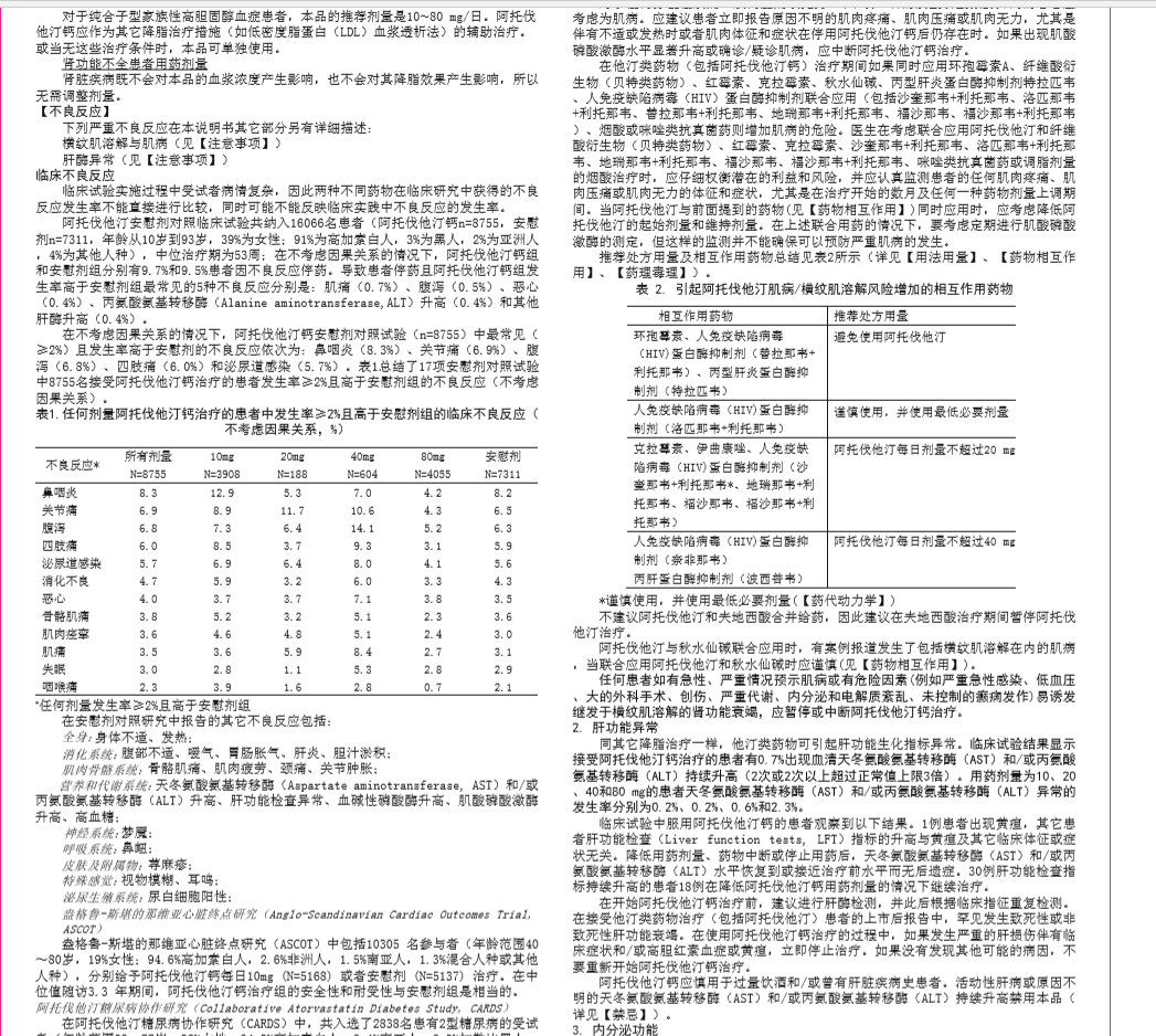 齐鲁美达信阿托伐他汀钙片10mg14片rx脑中风混合型