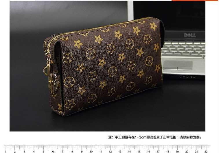 带密码锁的女士小钱包 带锁潮英伦范多功能长款拉链钱包手拿男士抖音